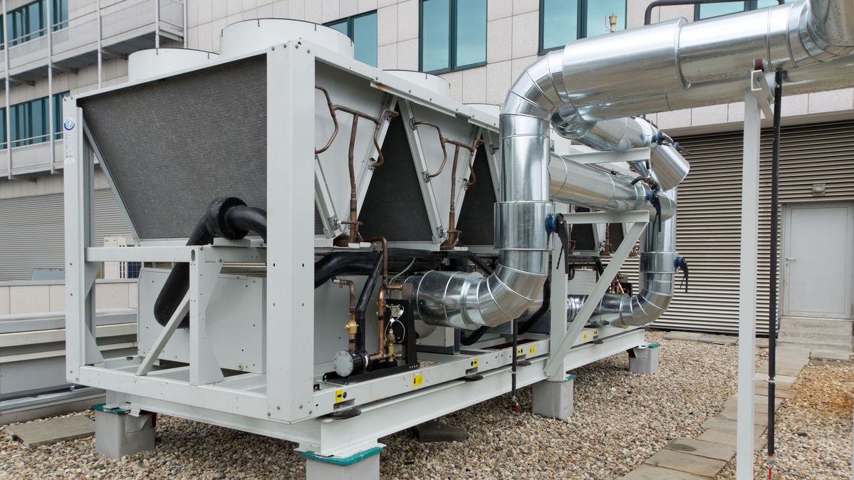 Sistema de Chiller e Refrigeração Industrial